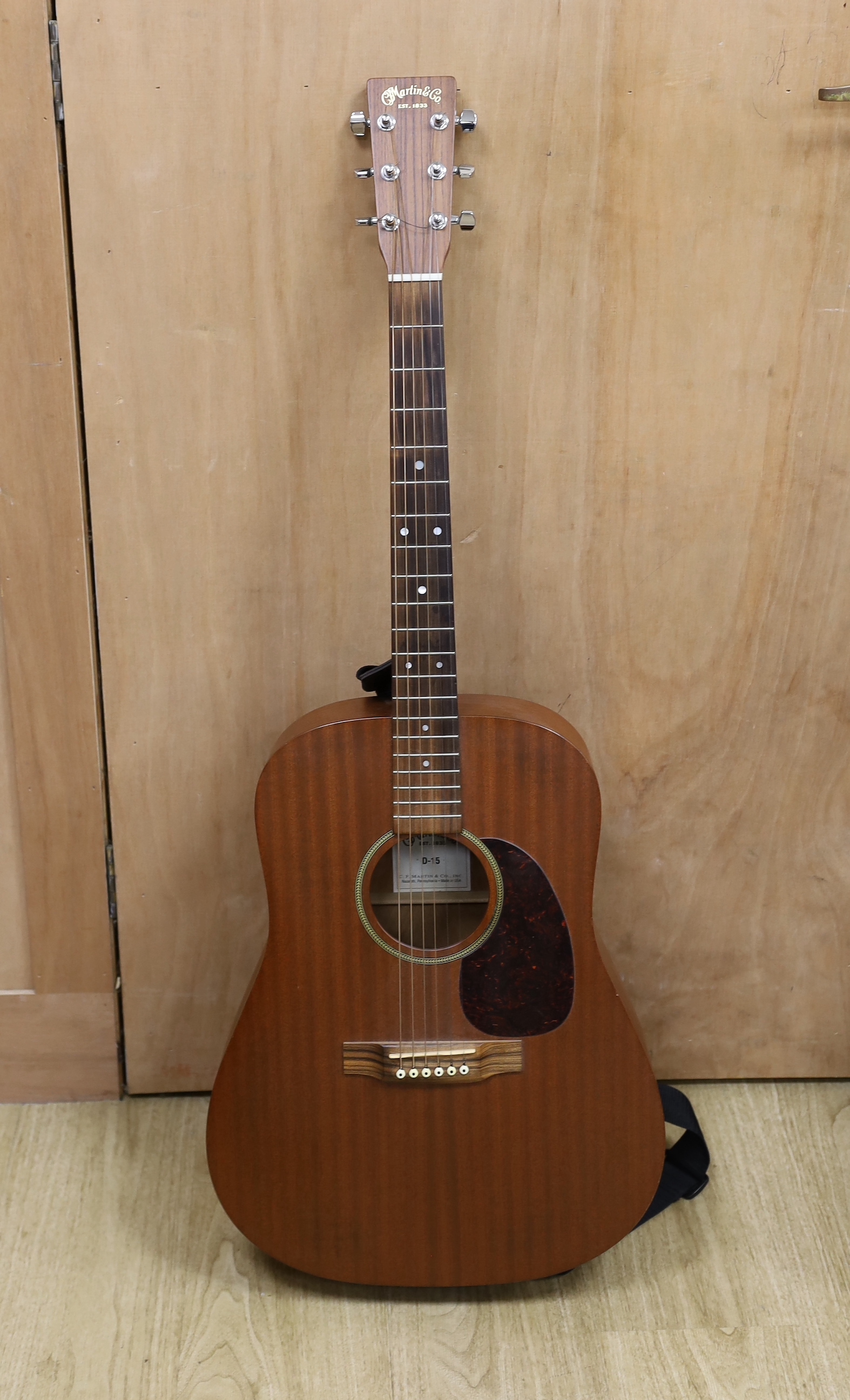 Martin D-15 Dreadnought Acoustic guitar, in hard case